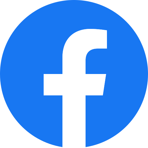 Facebook logo on a blue background